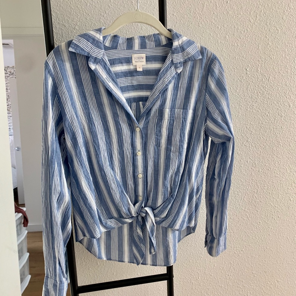 XS J Crew Button Up